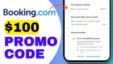 Booking com & Booking App Coupon Promo Codes and GiftCards- Save with Hot Deals and Discounts