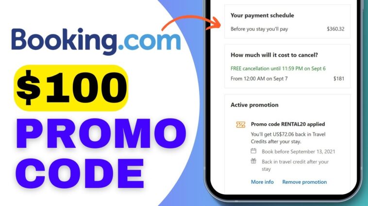 Booking com & Booking App Coupon Promo Codes and GiftCards- Save with Hot Deals and Discounts